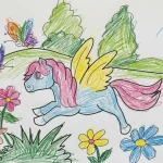mewarnai-kuda-poni